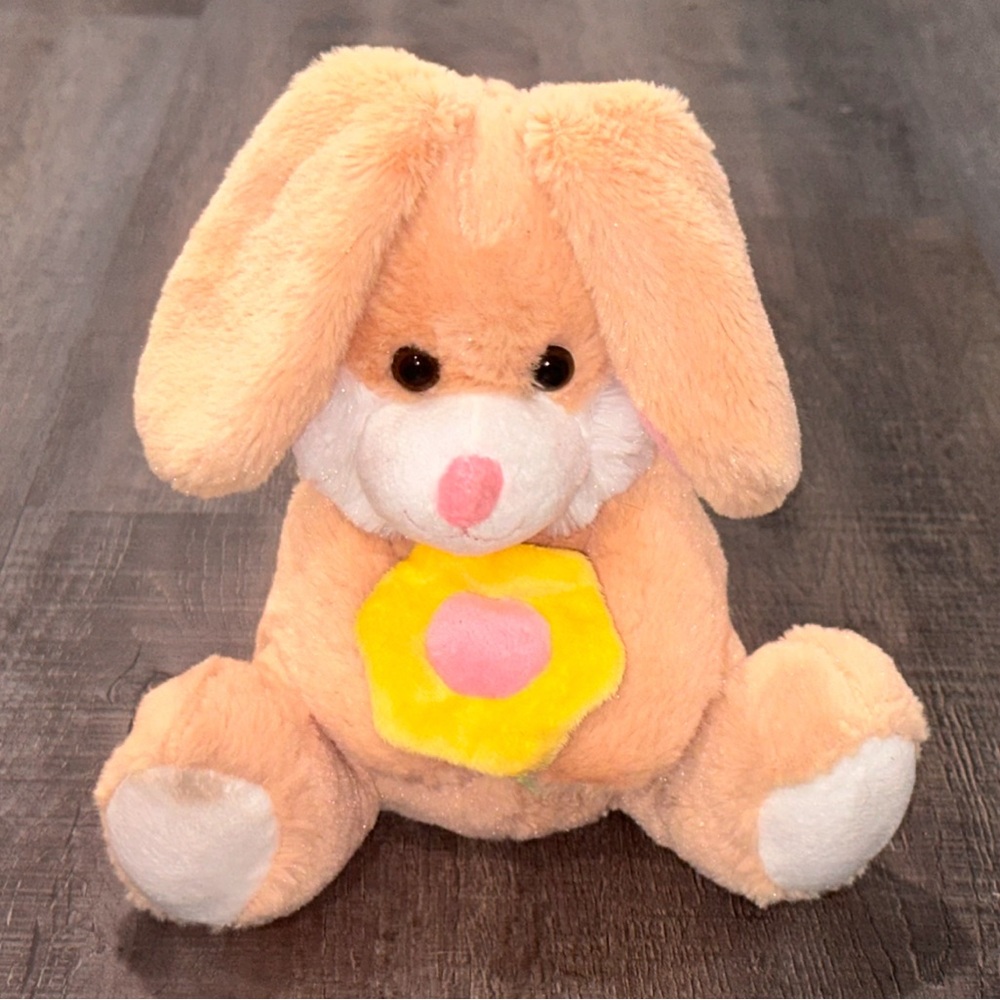 💞 Small Tan Easter Bunny Plush Stuffed Animal Toy